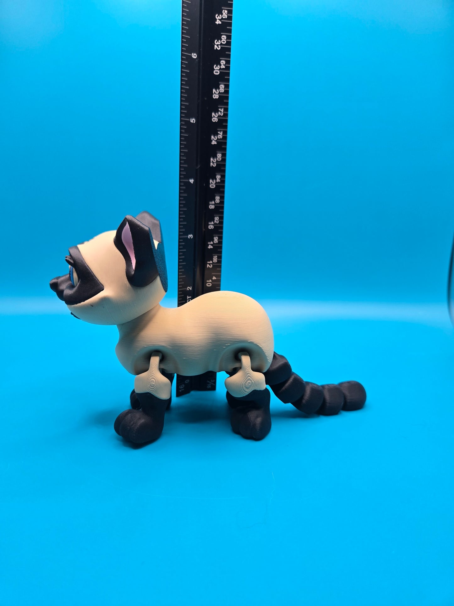 Siamese Cat Fidget Desk Toy | 3D Printed Siamese Cat