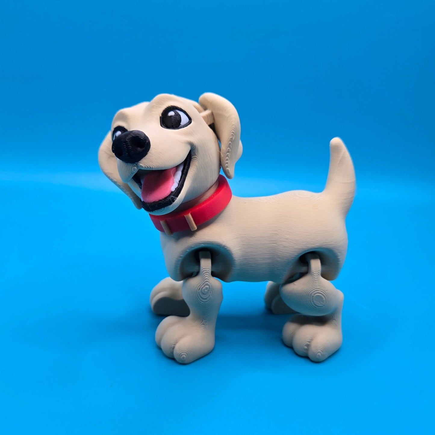 Cute Labrador Retriever Puppy 3D Printed Toy