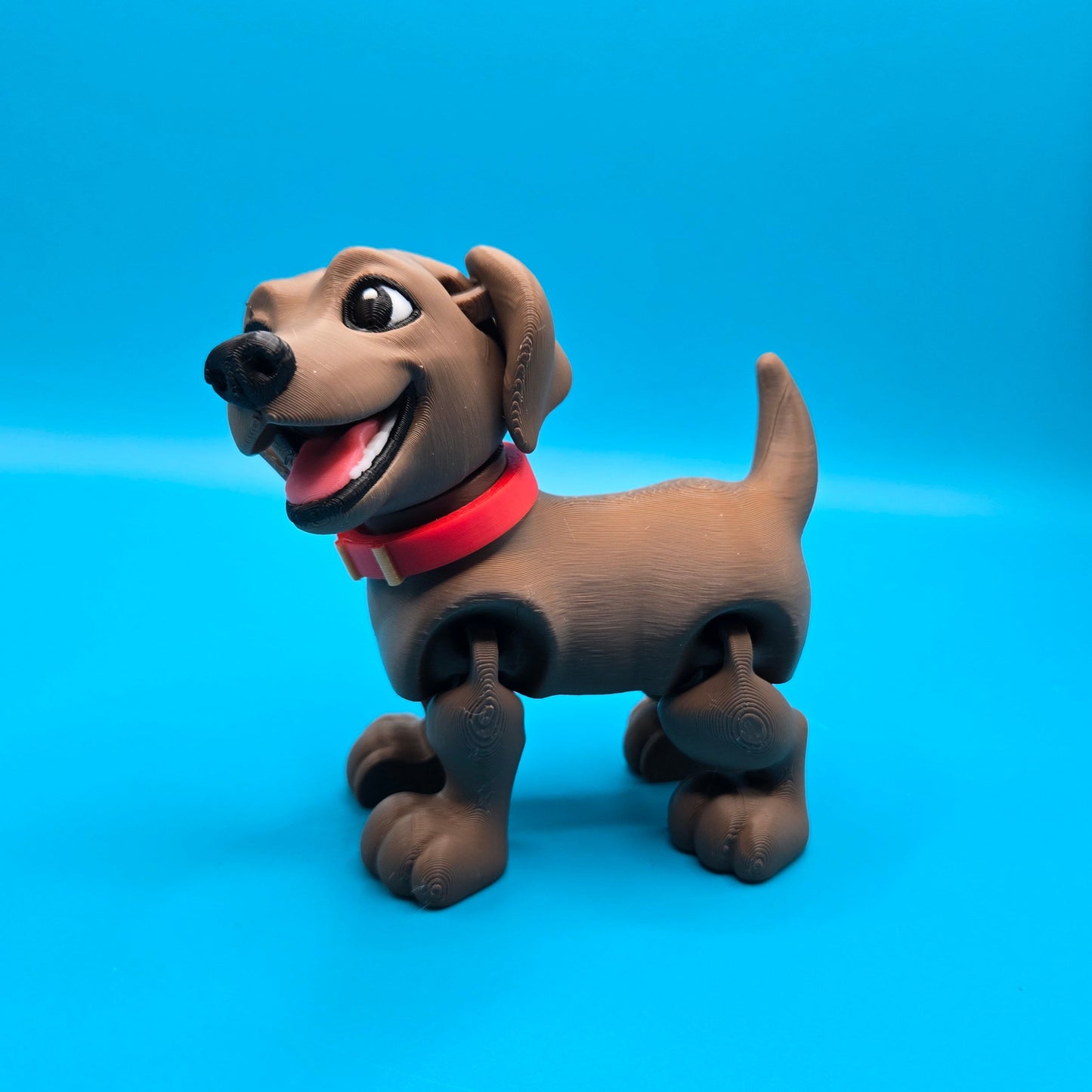 Cute Labrador Retriever Puppy 3D Printed Toy
