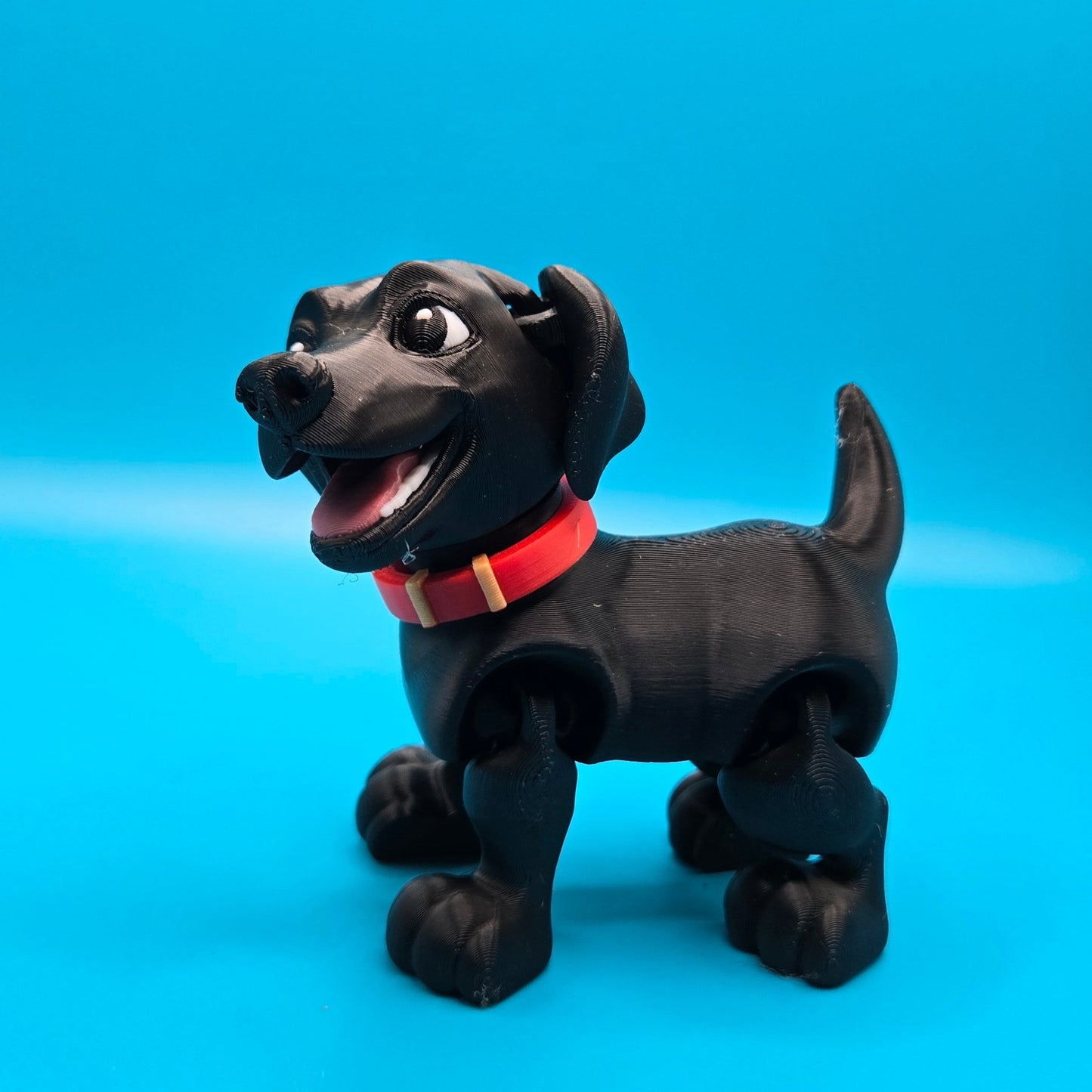 Cute Labrador Retriever Puppy 3D Printed Toy