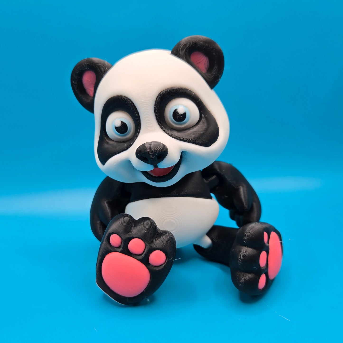 Panda Bear Flexi 3D Printed Toy