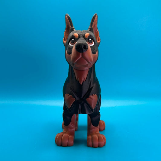 Articulated Doberman Toy