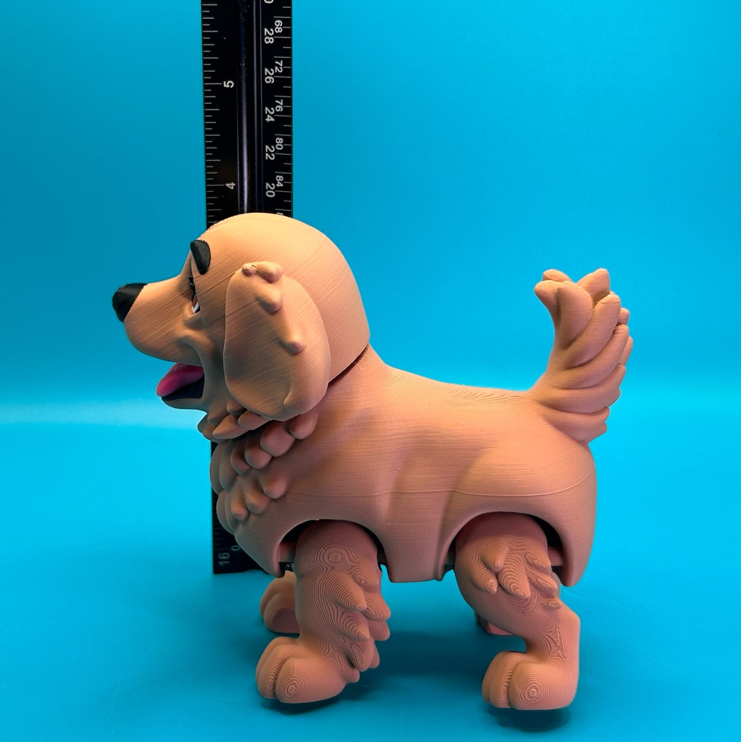 Articulated Golden Retriever Toy