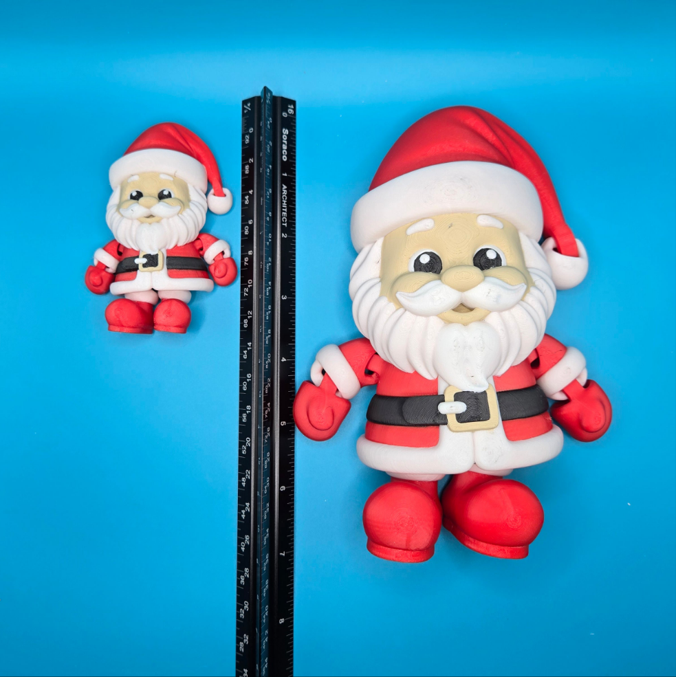 Flexi Santa Fidget Desk Toy