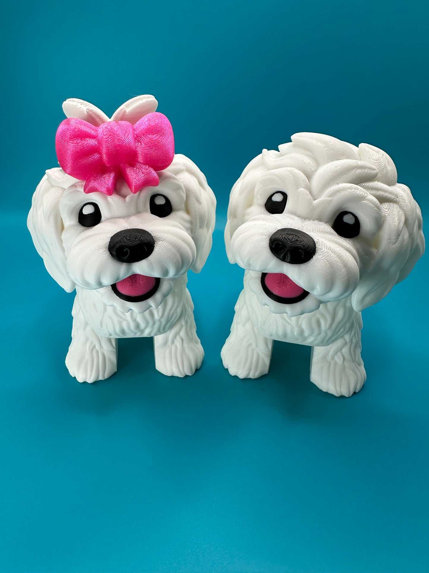 Chibi Maltese Desk Toy Fidget