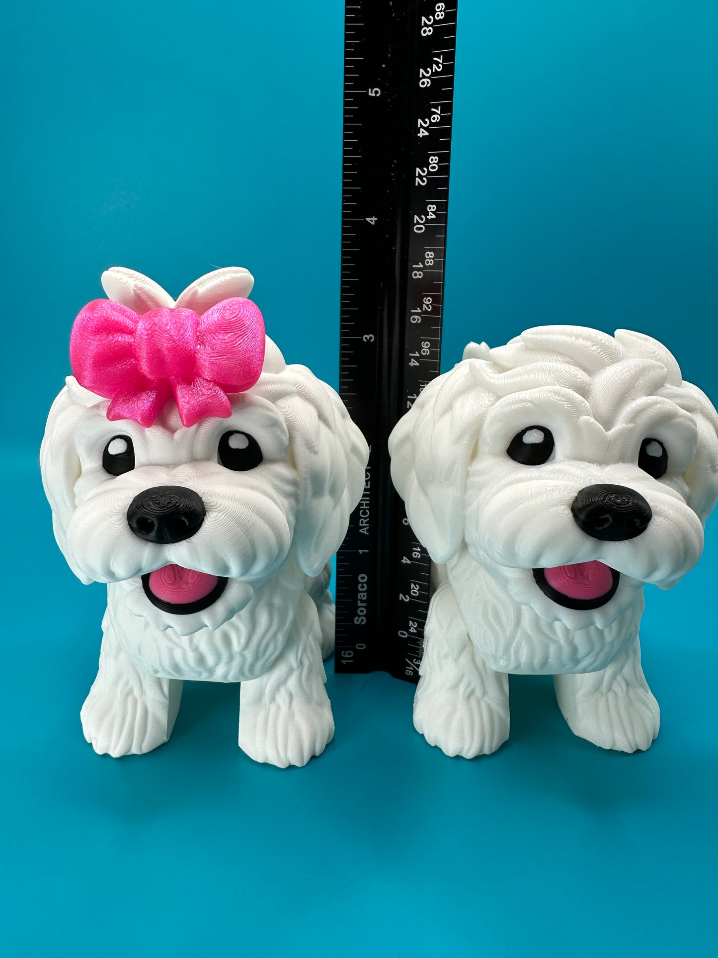 Chibi Maltese Desk Toy Fidget