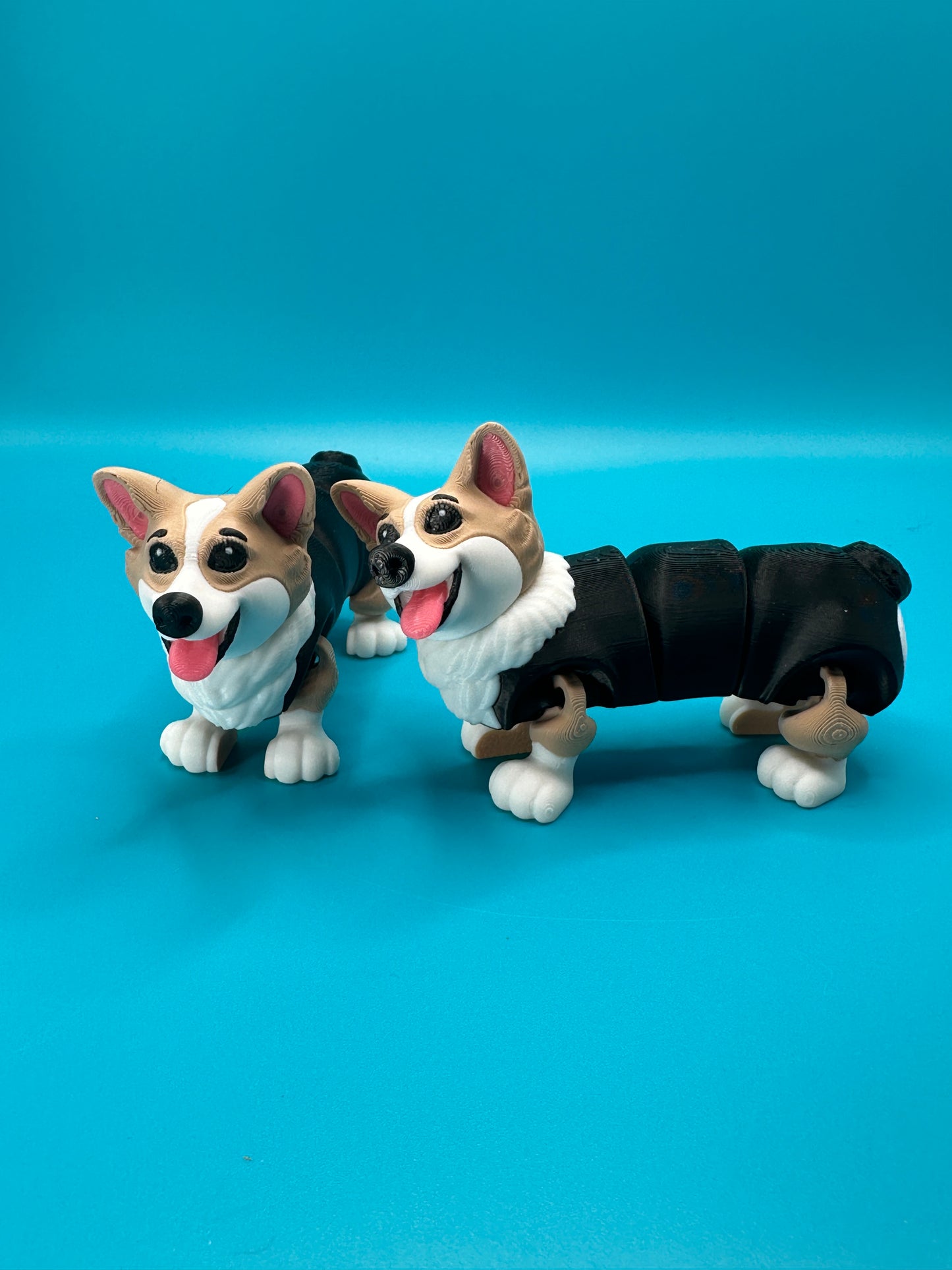Articulated 3D Printed Corgi