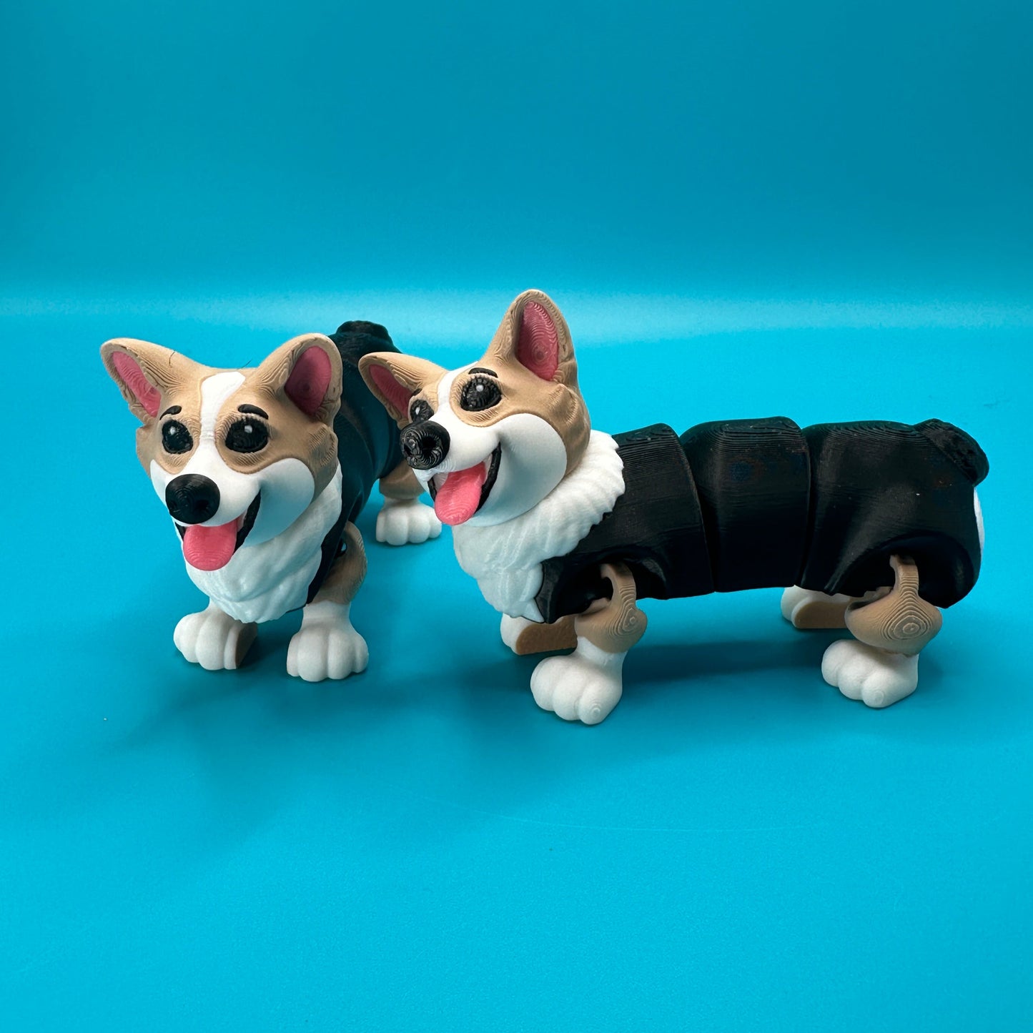 Articulated 3D Printed Corgi