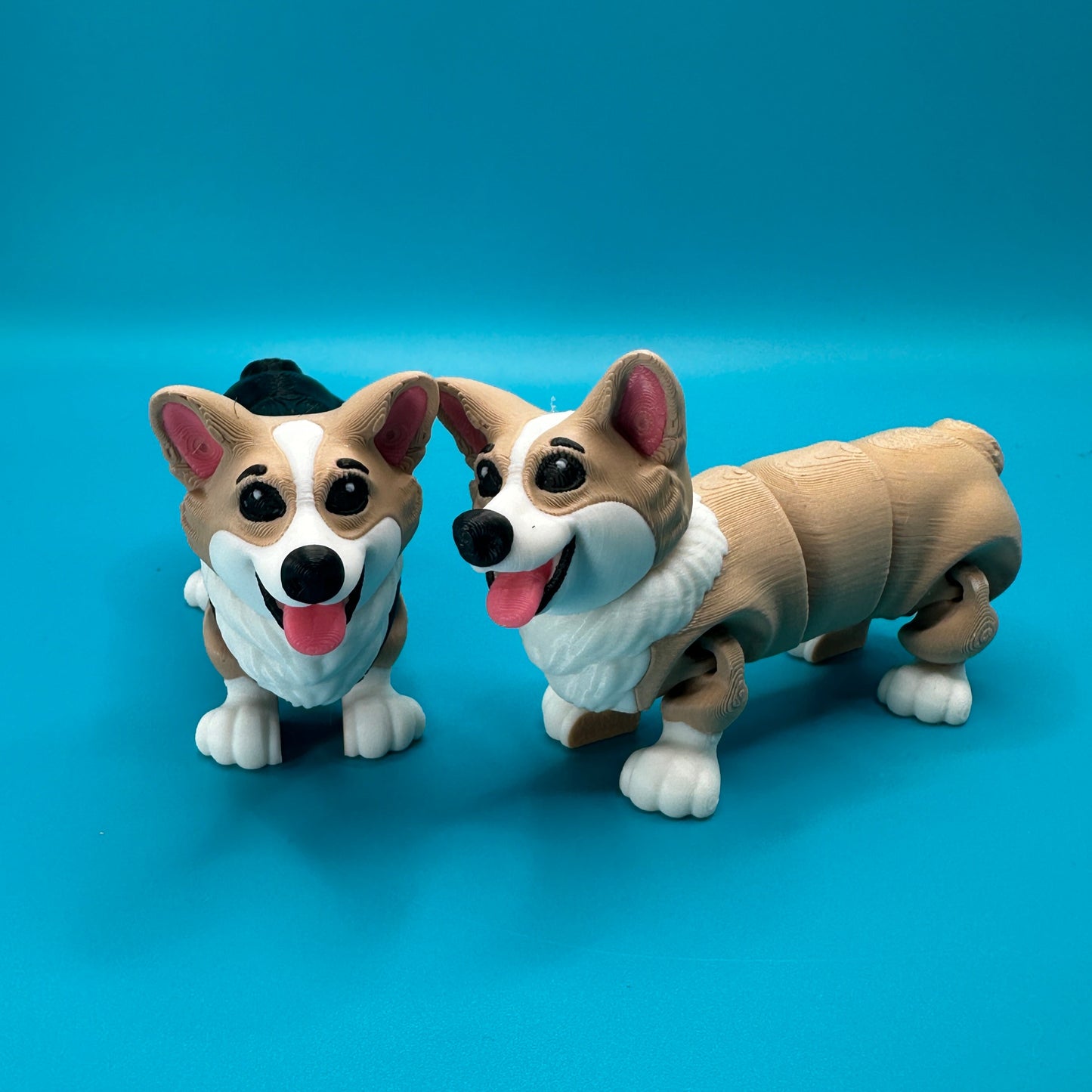 Articulated 3D Printed Corgi