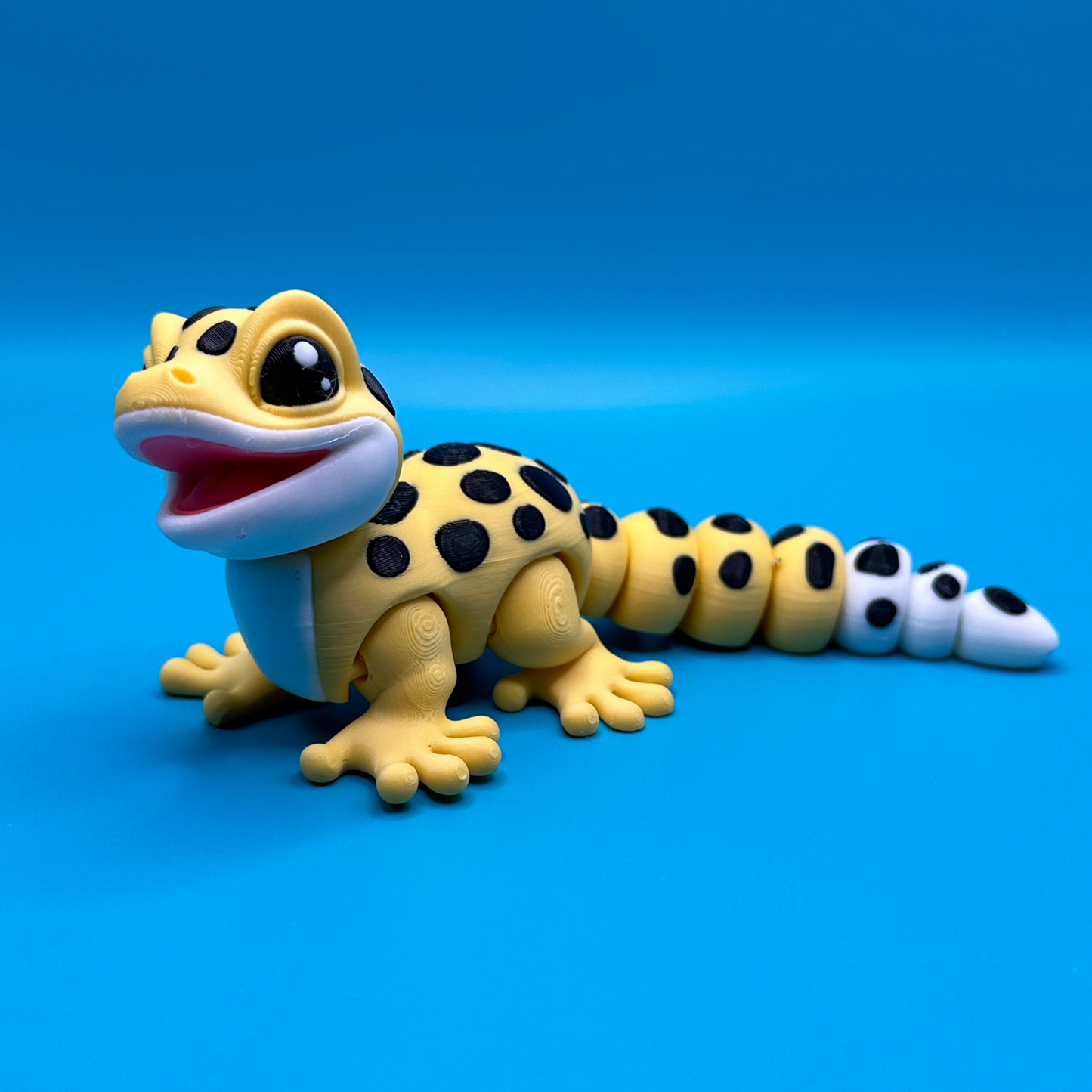 3D Printed Leopard Gecko Toy
