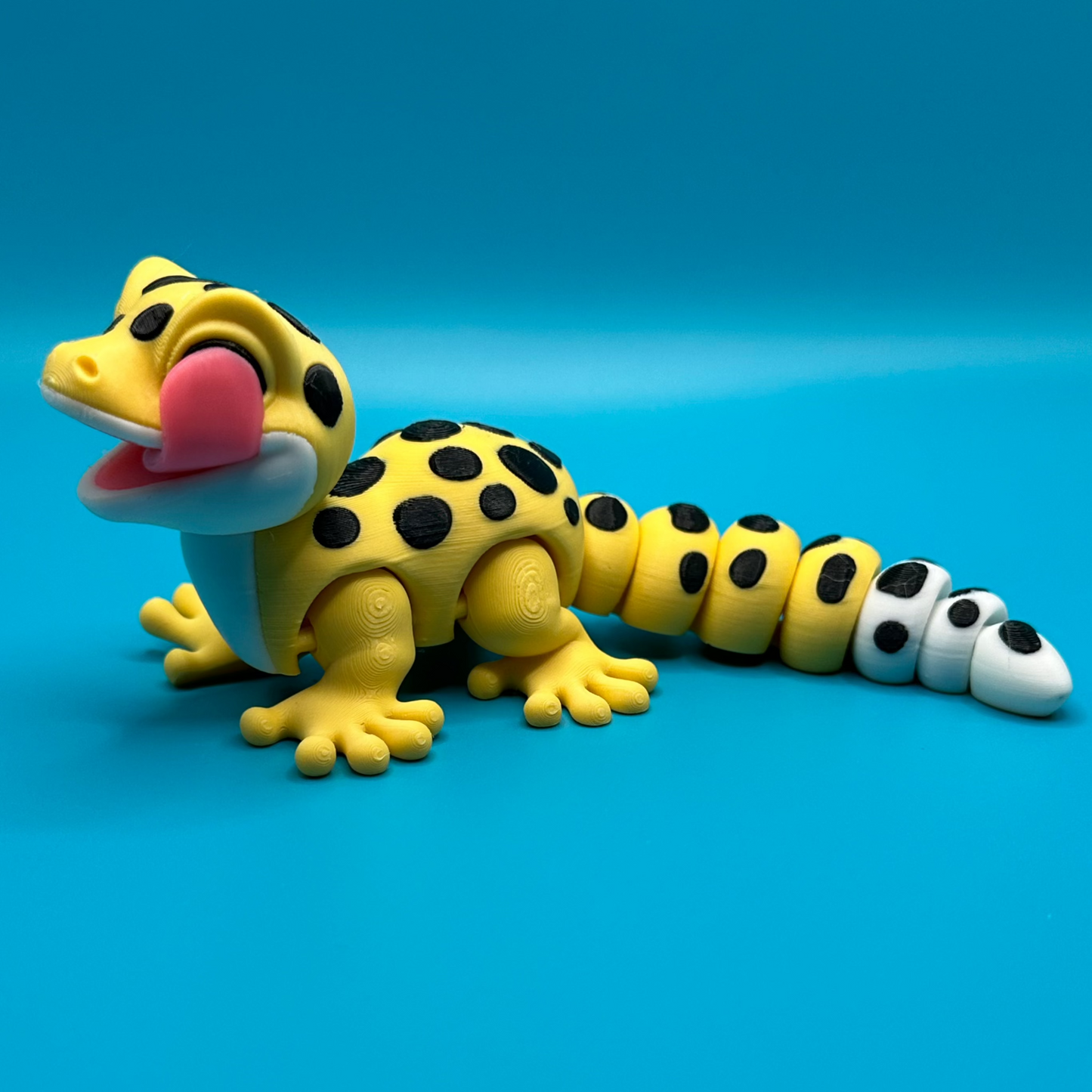 3D Printed Leopard Gecko Toy