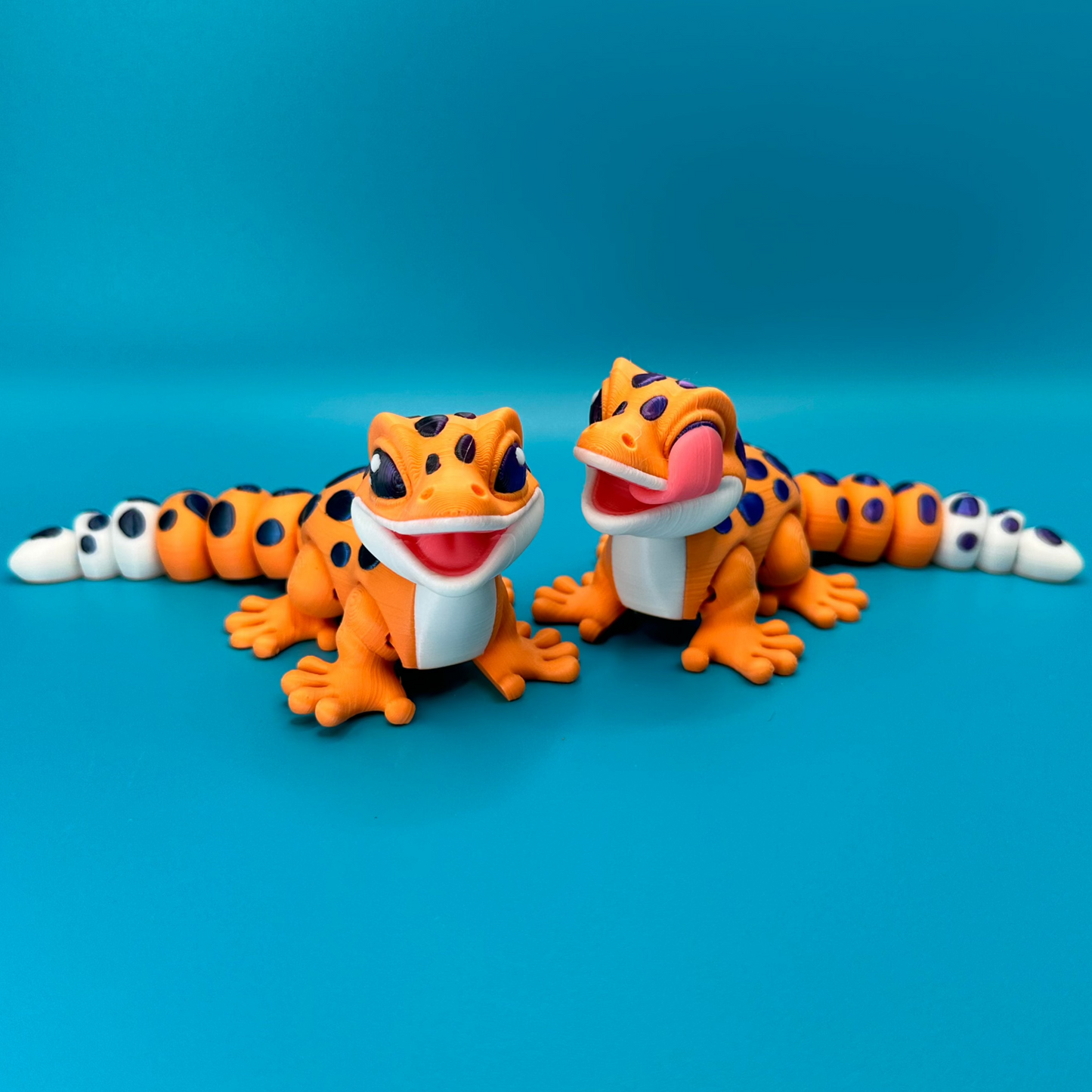 3D Printed Leopard Gecko Toy