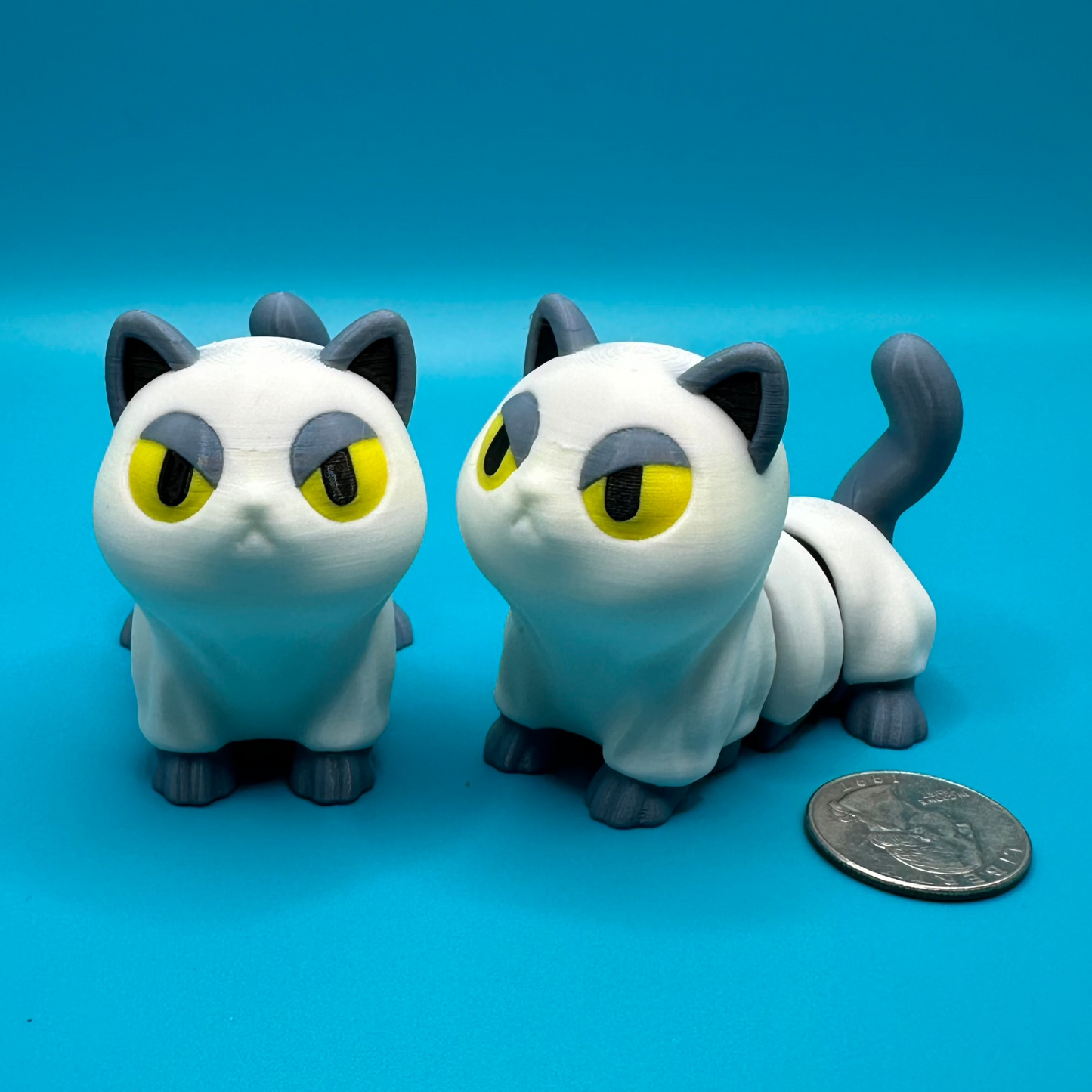 3D Printed Ghost Cat and Dog