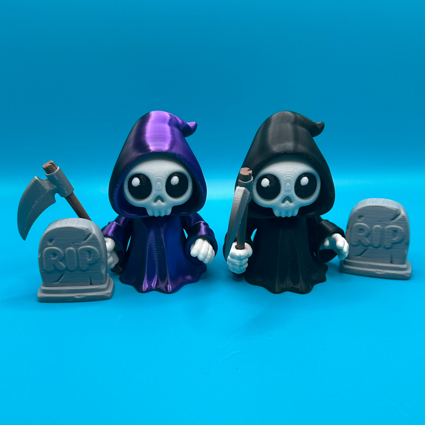 Chibi Grim Reaper 3D Print | Halloween