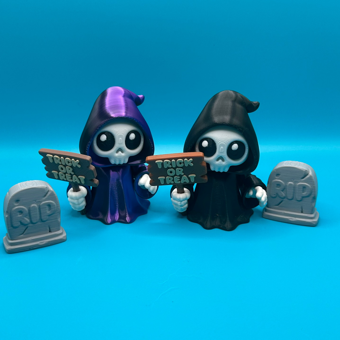 Chibi Grim Reaper 3D Print | Halloween