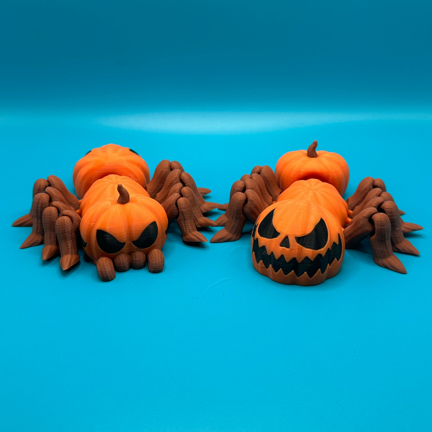 3D Printed Creepy Pumpkin Spider | Halloween
