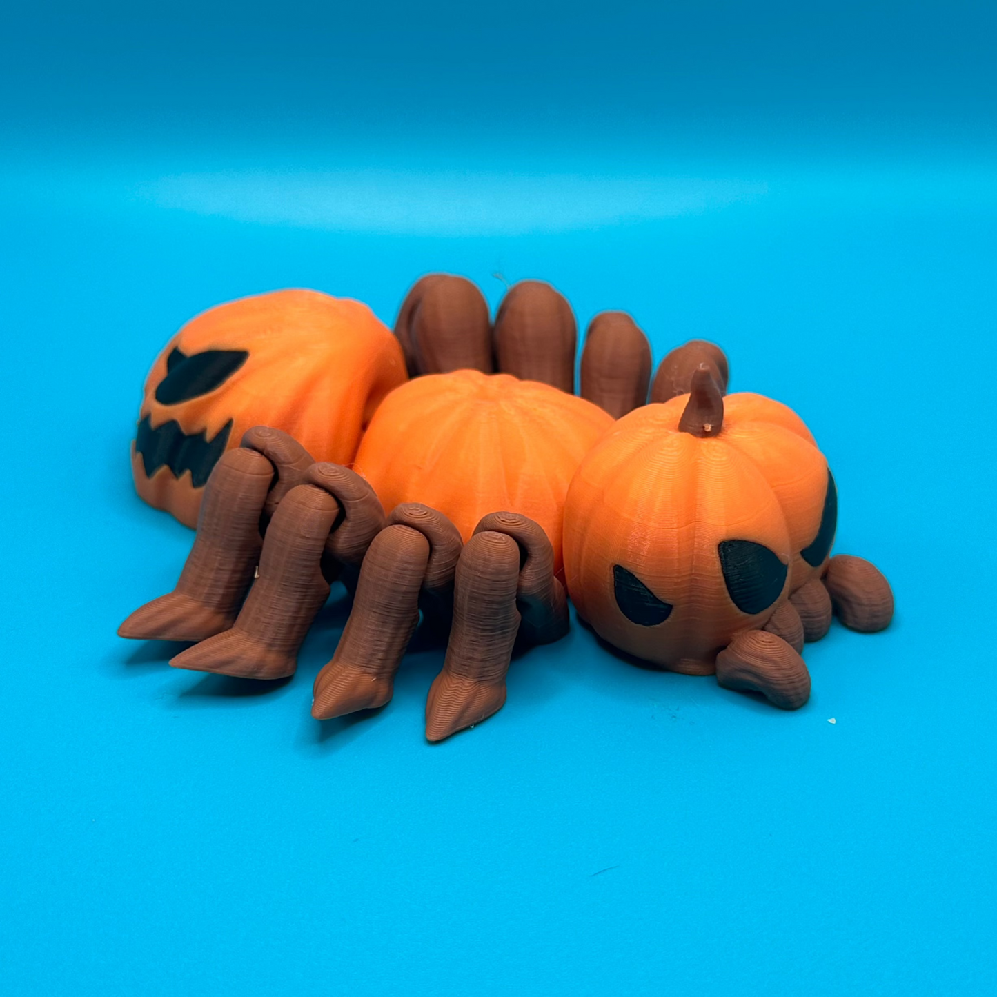 3D Printed Creepy Pumpkin Spider | Halloween