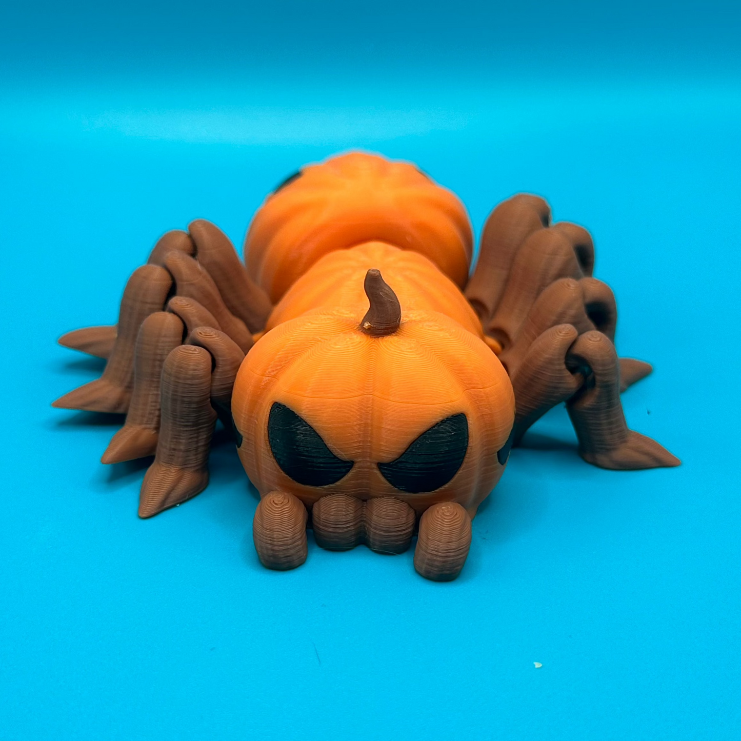 3D Printed Creepy Pumpkin Spider | Halloween