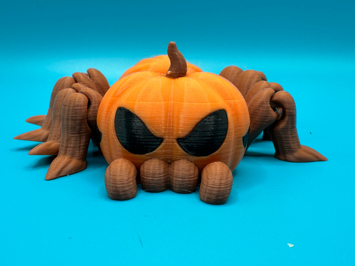 3D Printed Creepy Pumpkin Spider | Halloween