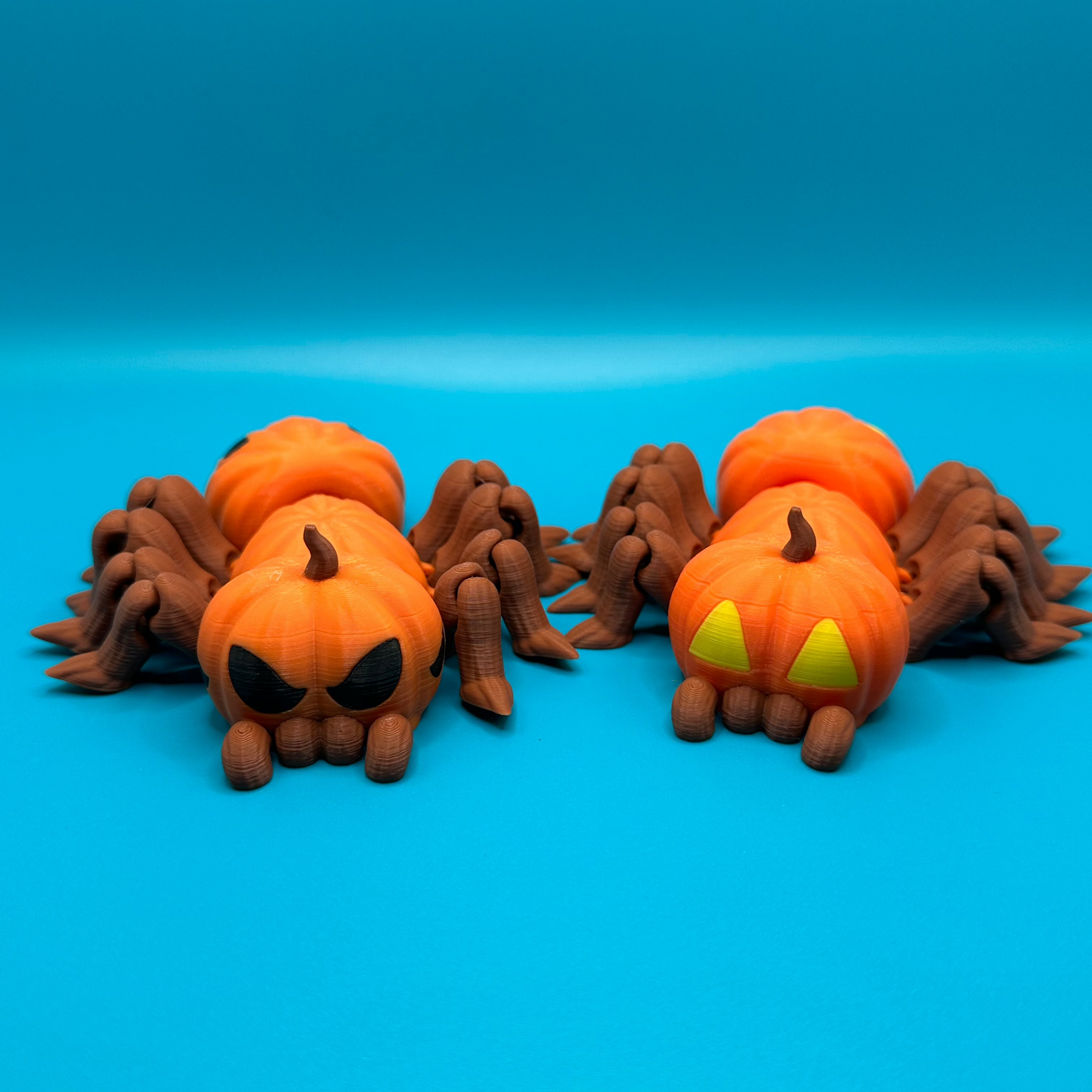 3D Printed Creepy Pumpkin Spider | Halloween