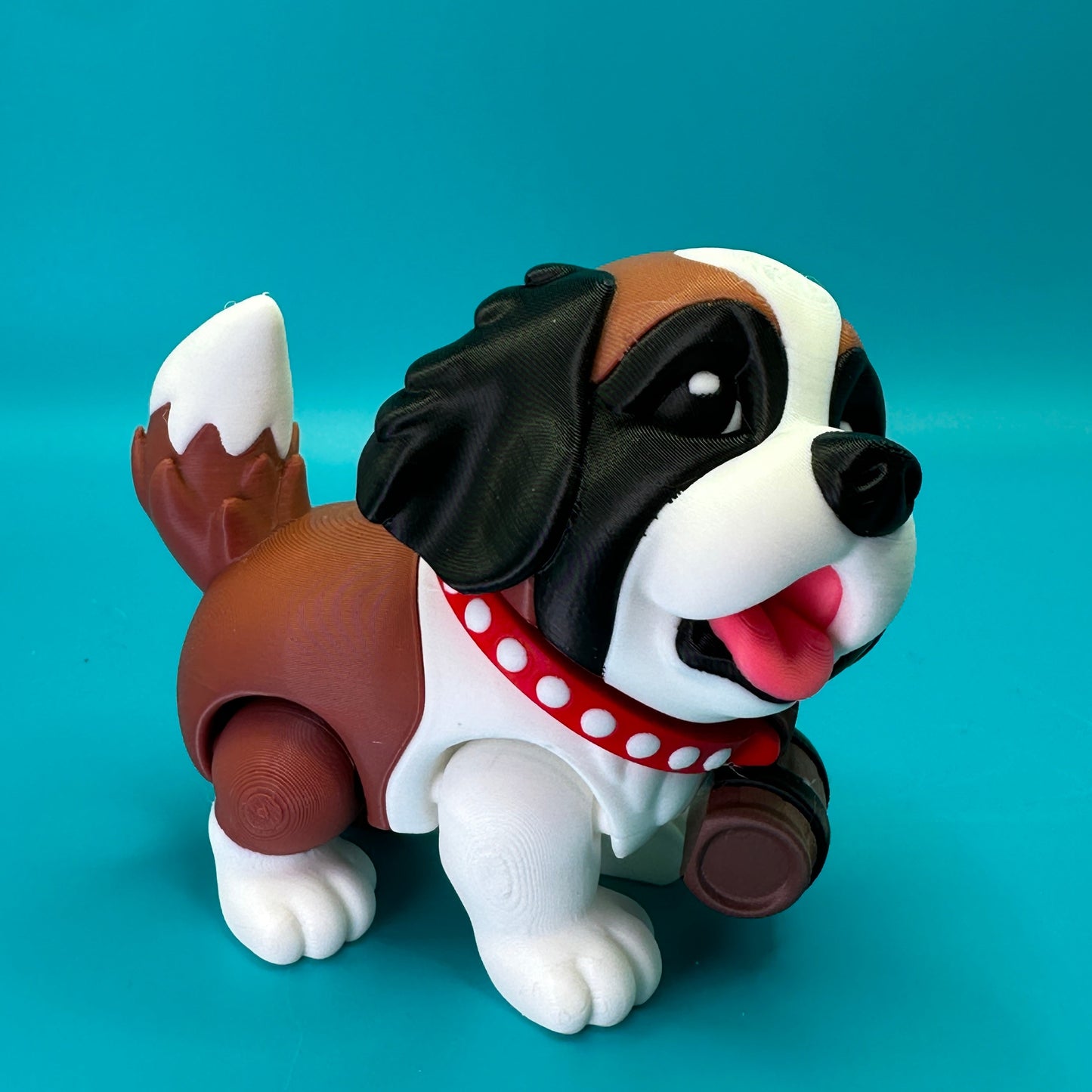 Saint Bernard Fidget Dog