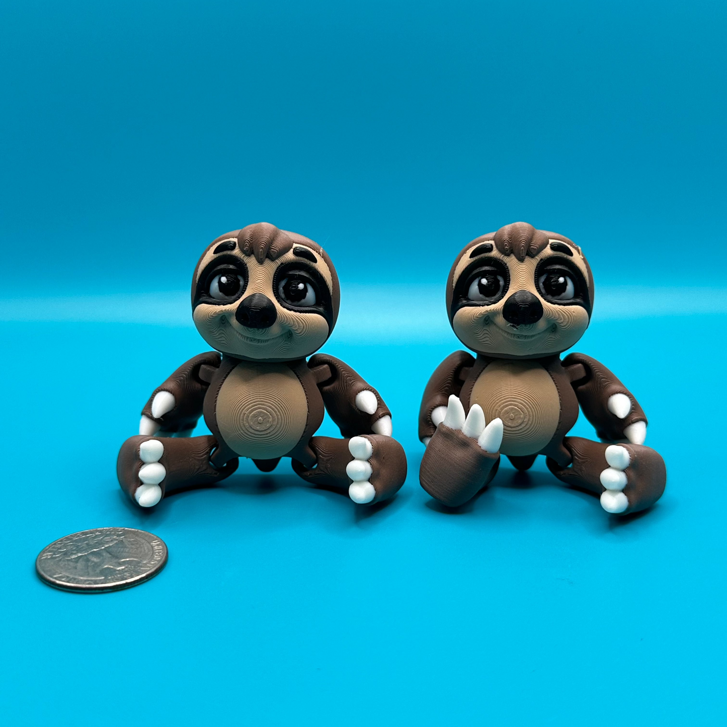 3D Printed Sloth Desk Toy | Printverse