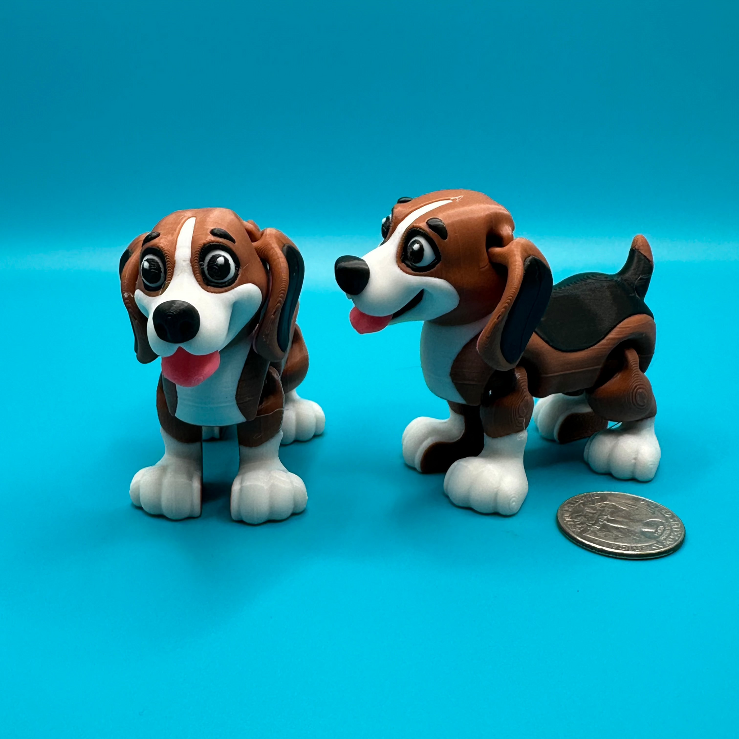 3D Printed Beagle Desk Toy