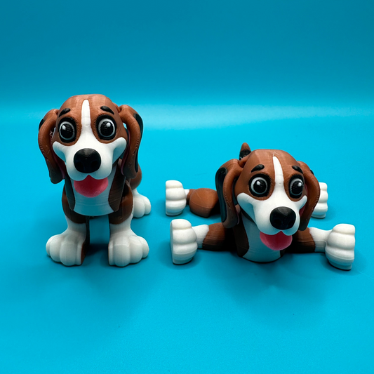 3D Printed Beagle Desk Toy