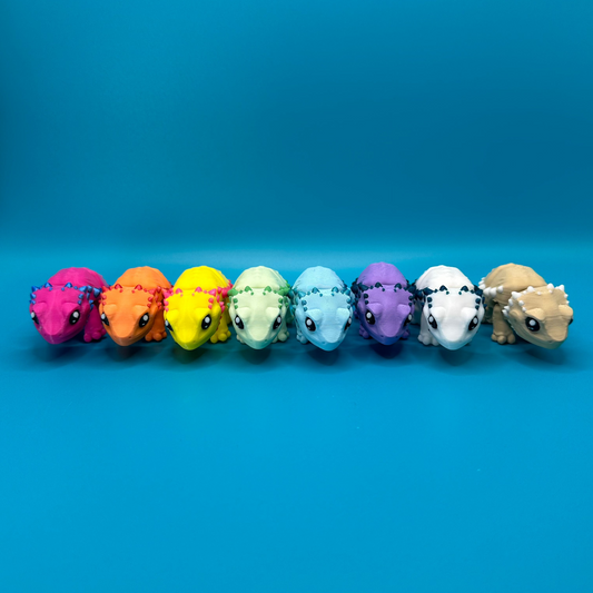 3D Printed Baby Bearded Dragon