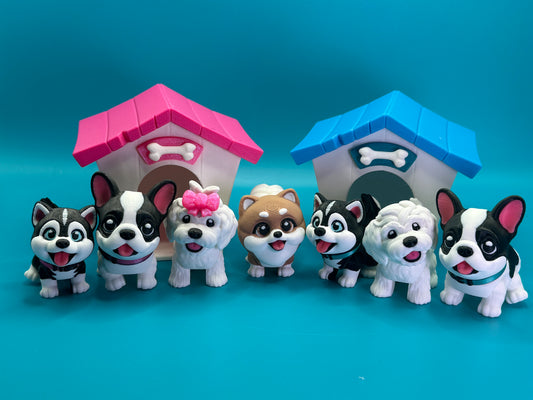 Mini Dog House Combo Playset