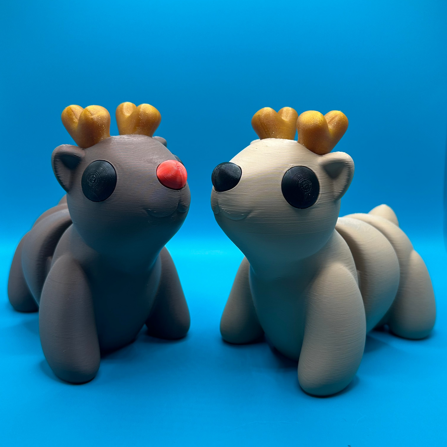 3D Printed Flexi Large Scale Reindeer