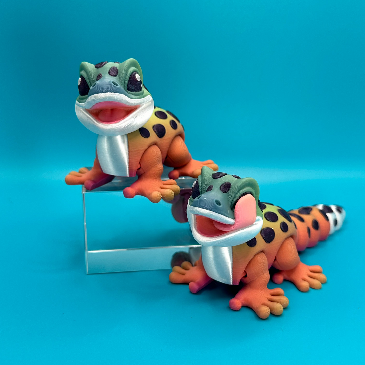 3D Printed Leopard Gecko Toy