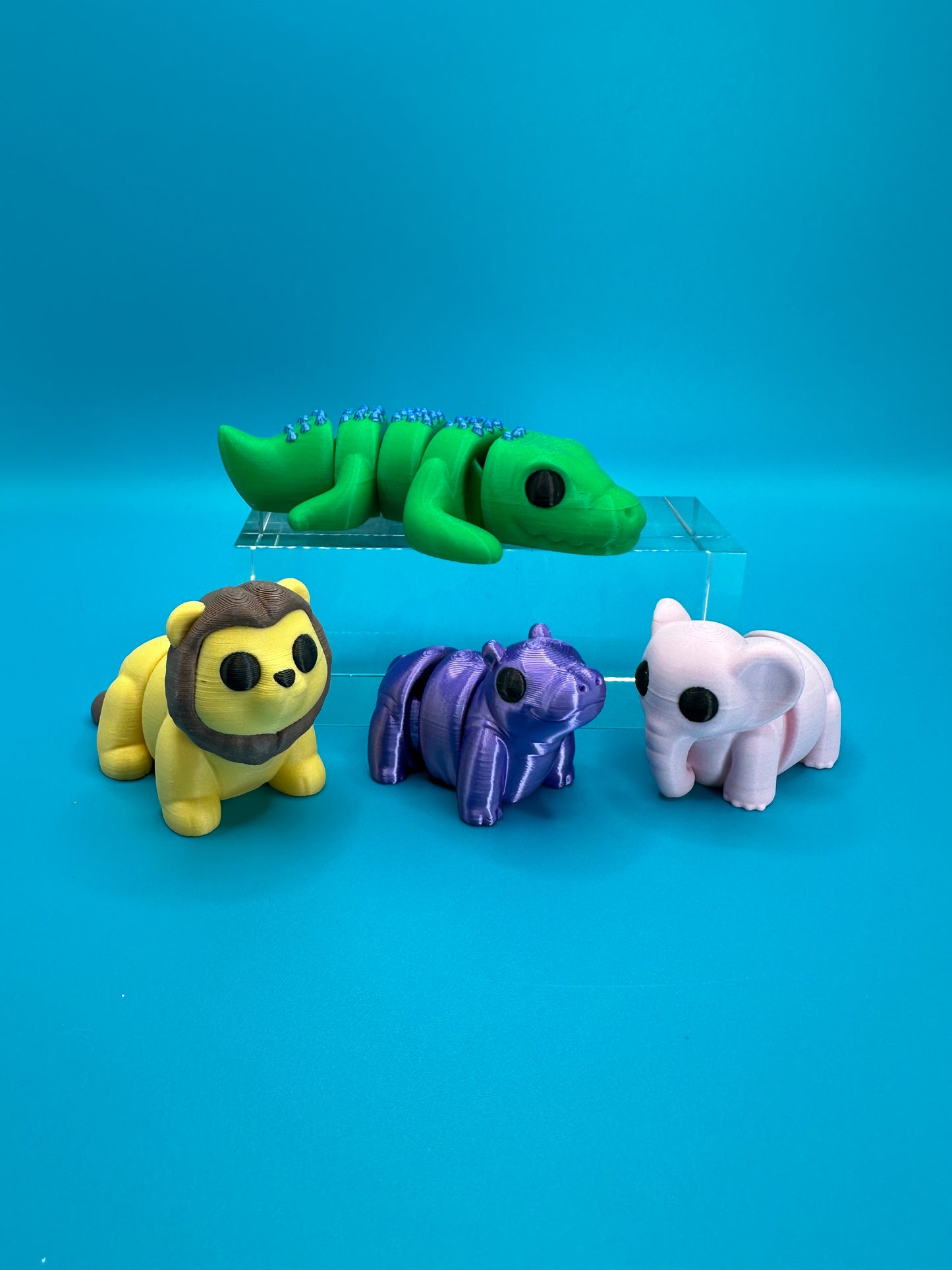 Baby Jungle Animal 4-Pack Set