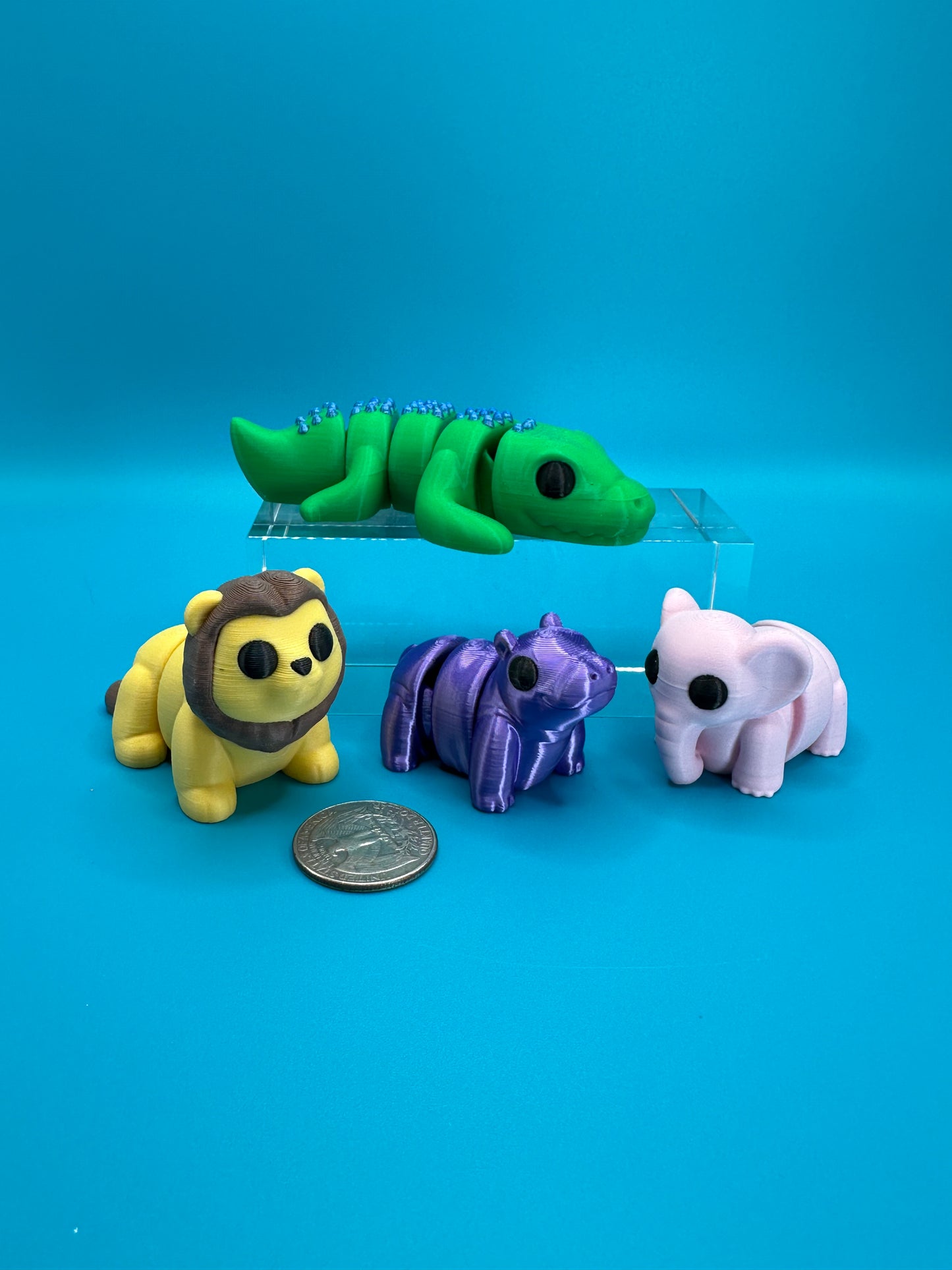 Baby Jungle Animal 4-Pack Set