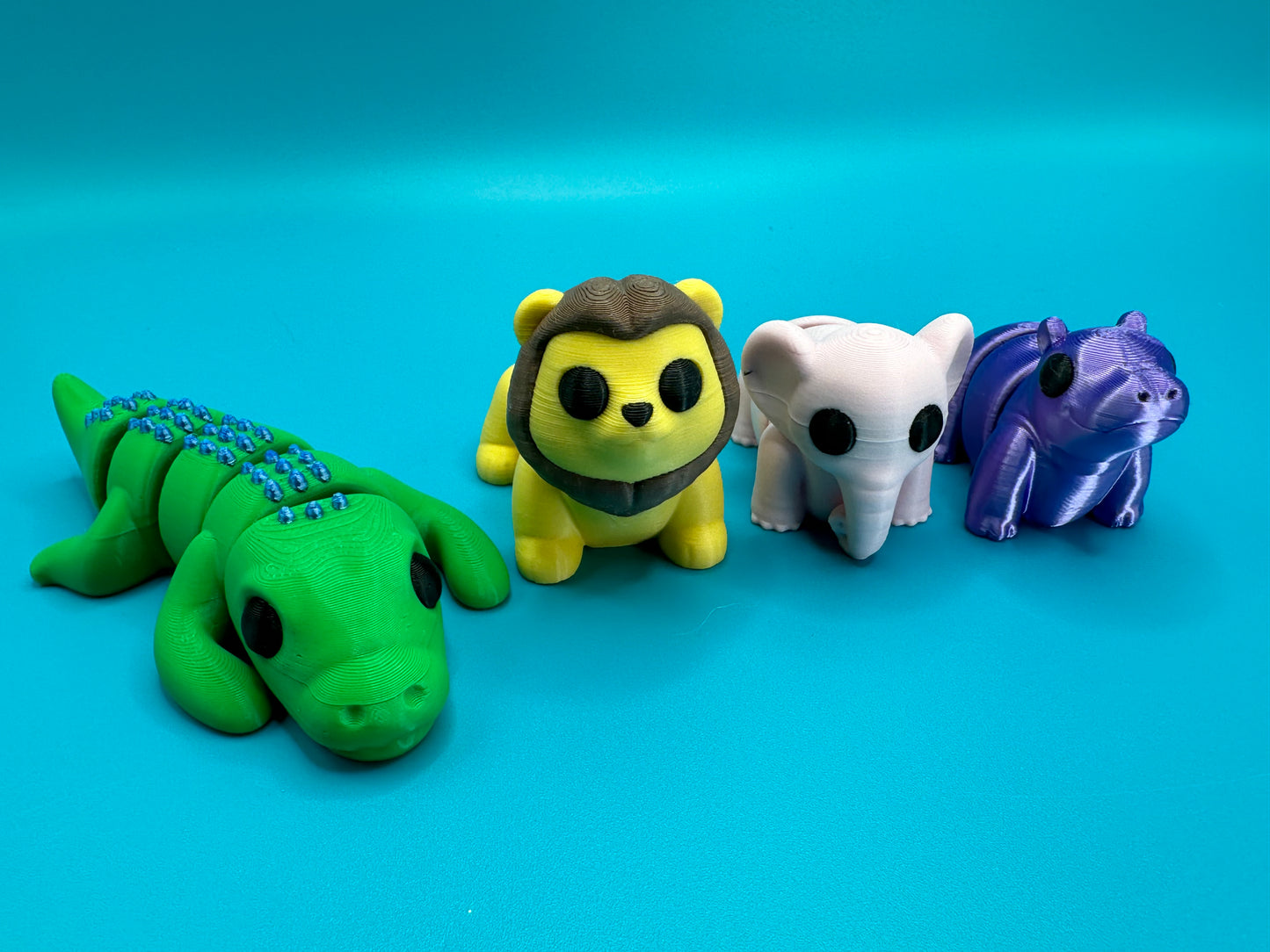 Baby Jungle Animal 4-Pack Set