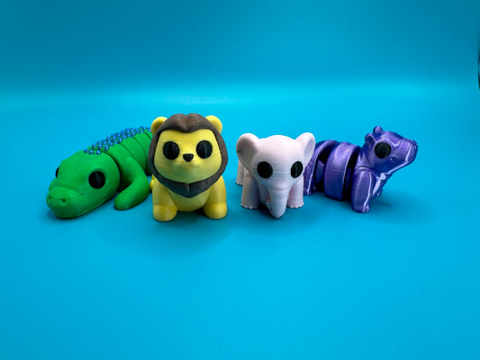 Baby Jungle Animal 4-Pack Set