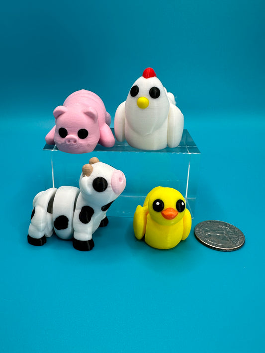 Baby Farm Animal 4-Pack Set