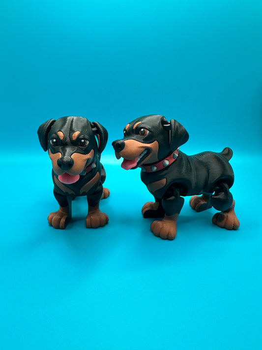 Rottweiler 3D Print | Fidget Dog