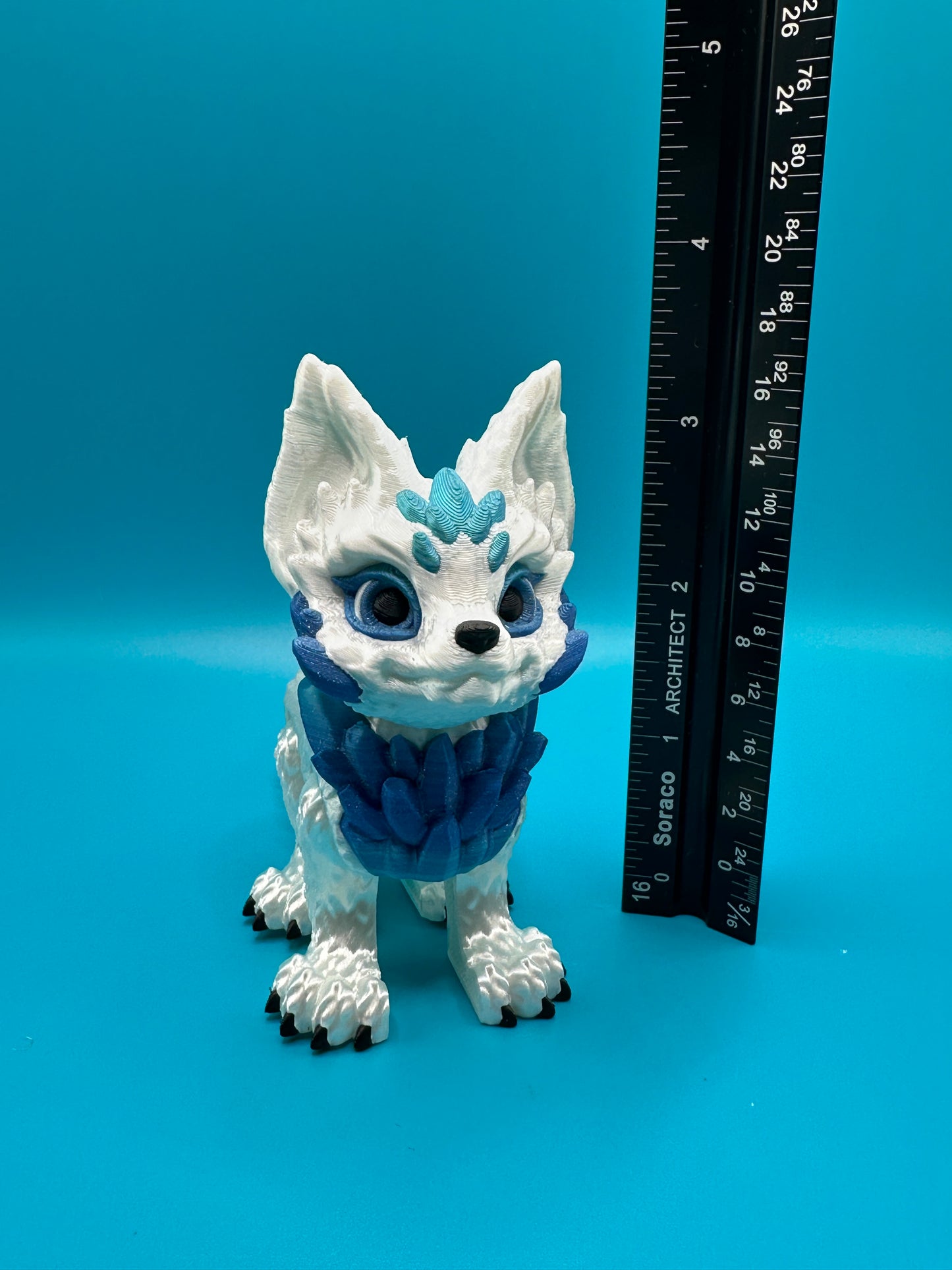 Glacial Fox | Arctic Fox | 3D Print