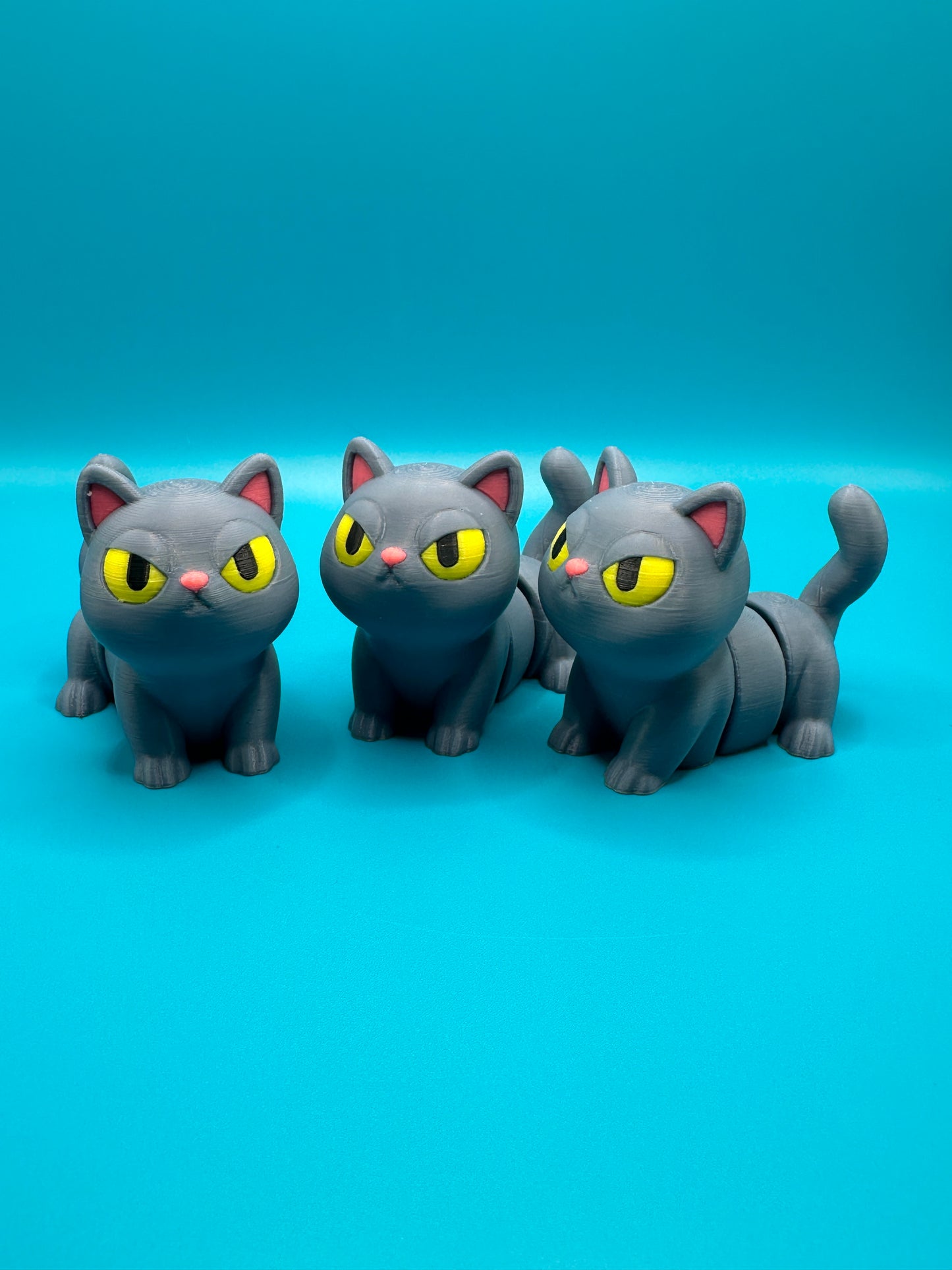 Fidget Cat Desk Pet | 3D Printed