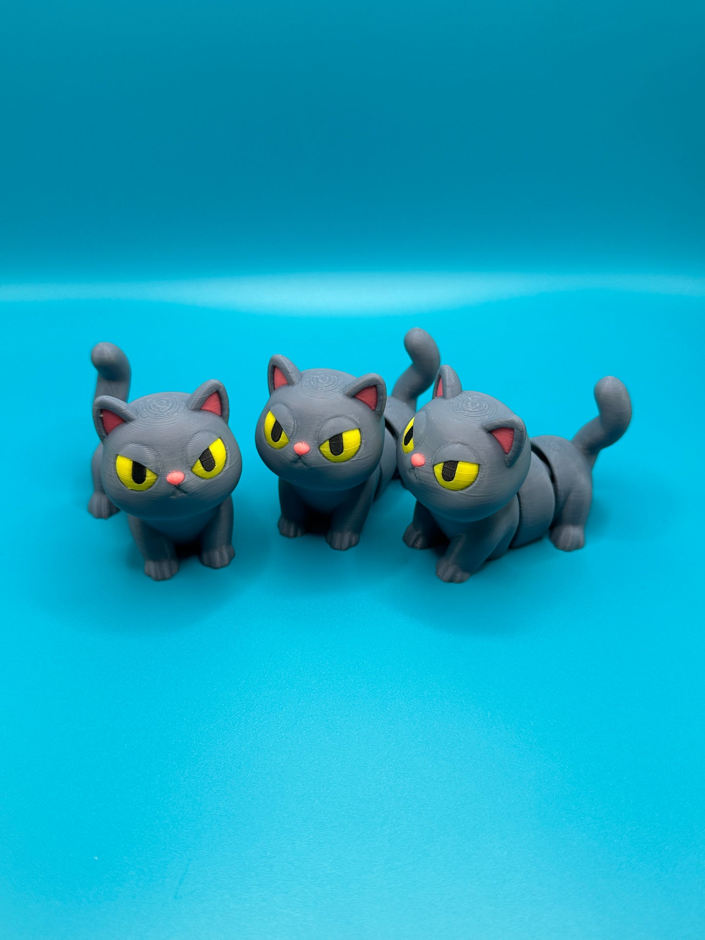 Fidget Cat Desk Pet | 3D Printed