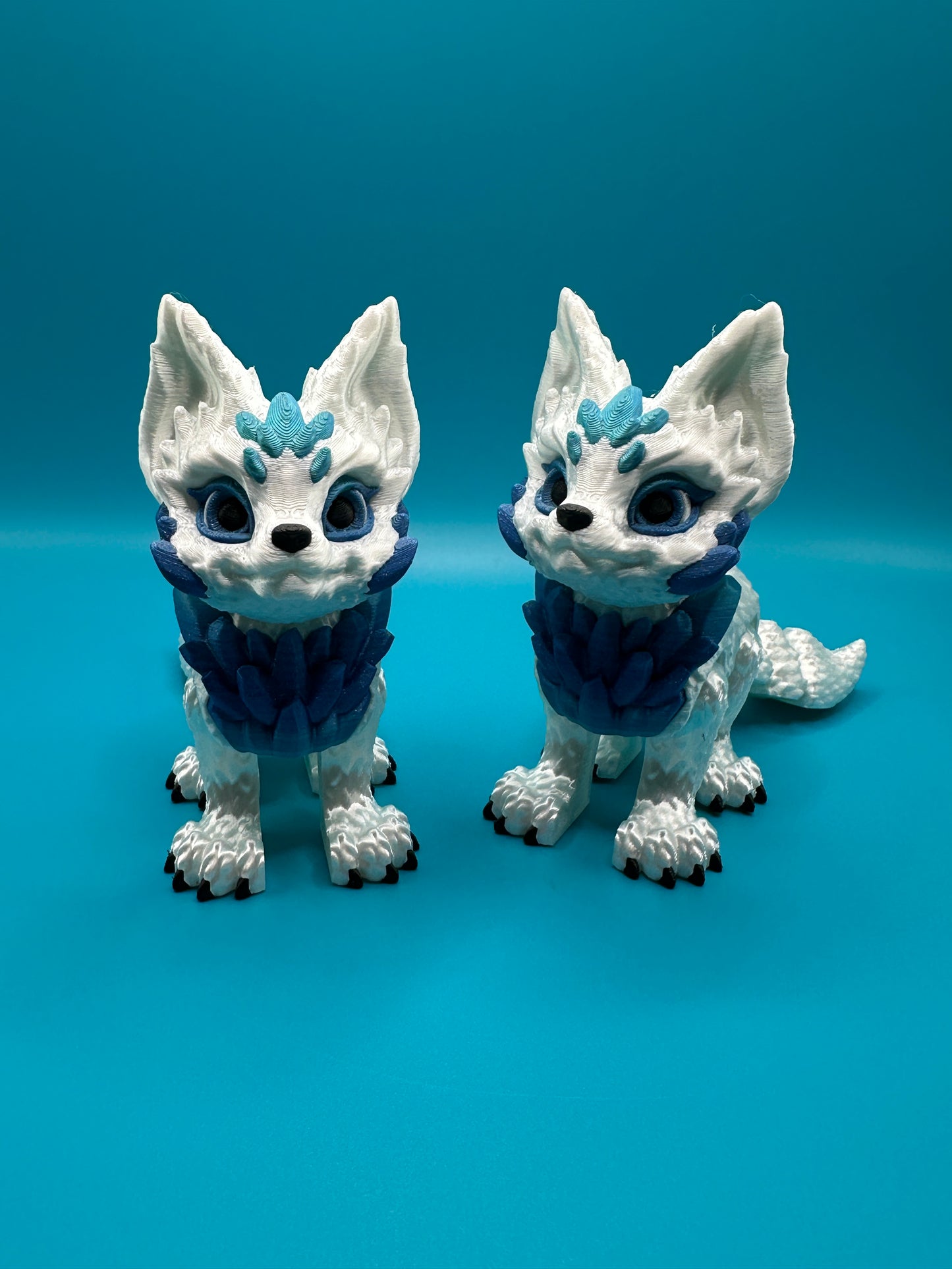 Glacial Fox | Arctic Fox | 3D Print