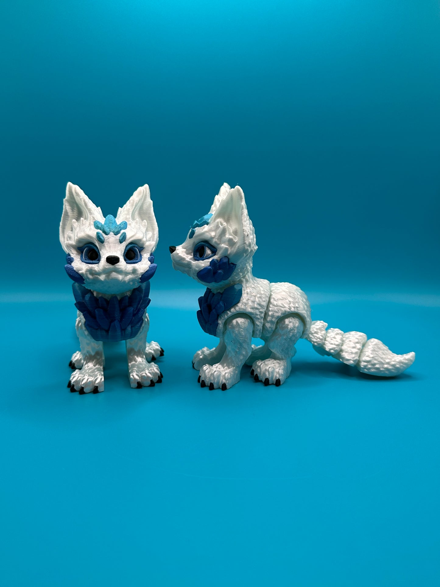 Glacial Fox | Arctic Fox | 3D Print