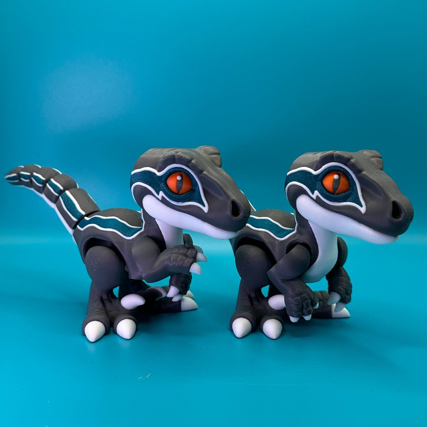 Baby Velociraptor Articulating 3D Print