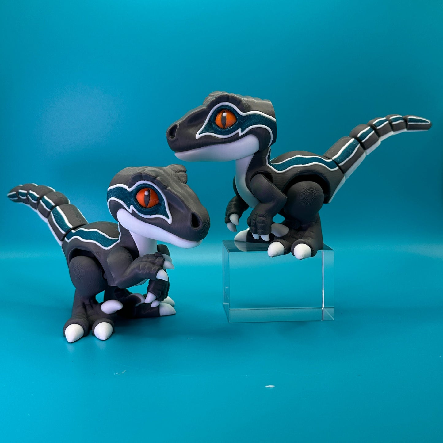 Baby Velociraptor Articulating 3D Print
