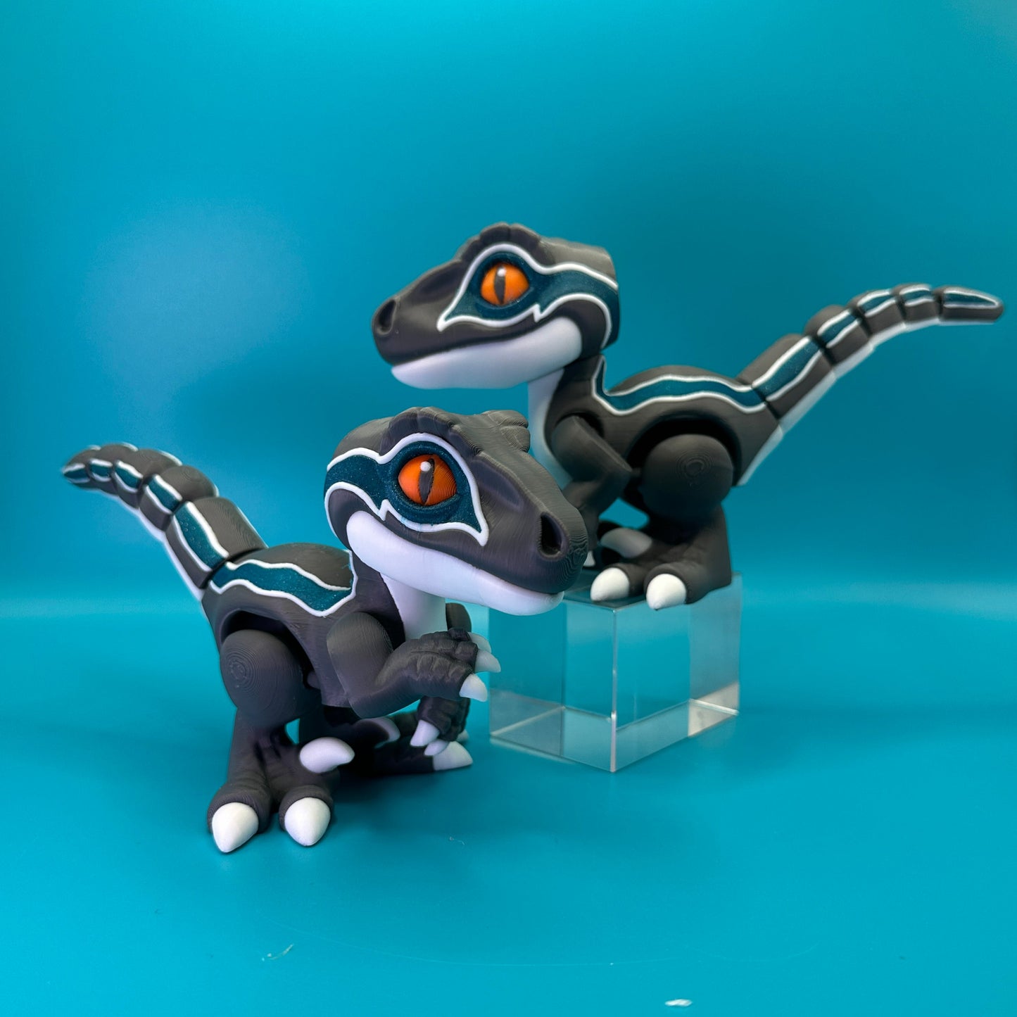 Baby Velociraptor Articulating 3D Print