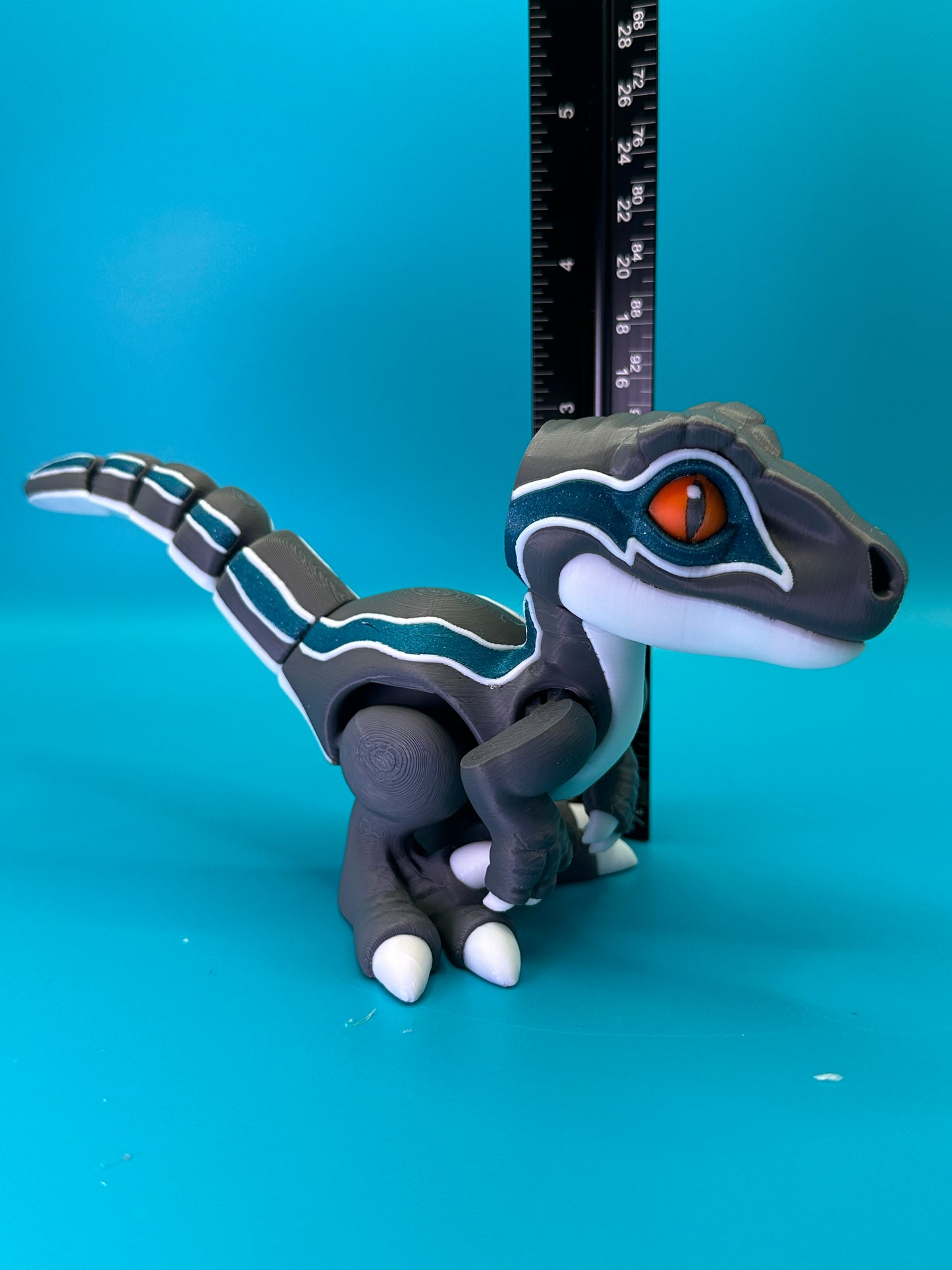 Baby Velociraptor Articulating 3D Print