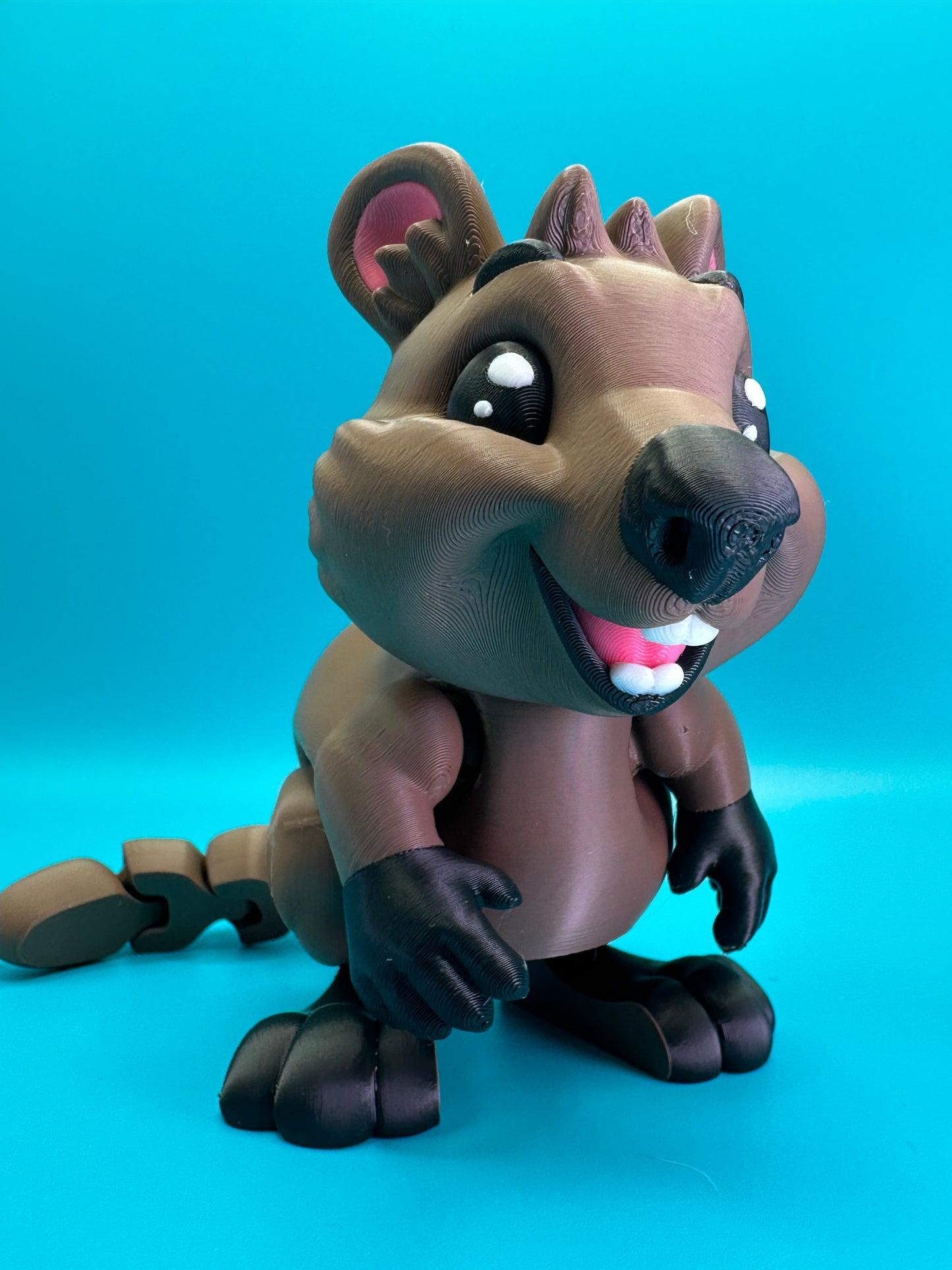 Flexi Quokka 3D Printed Animal