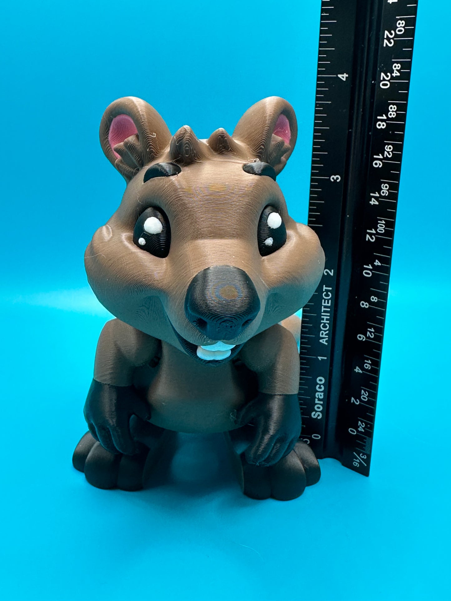 Flexi Quokka 3D Printed Animal