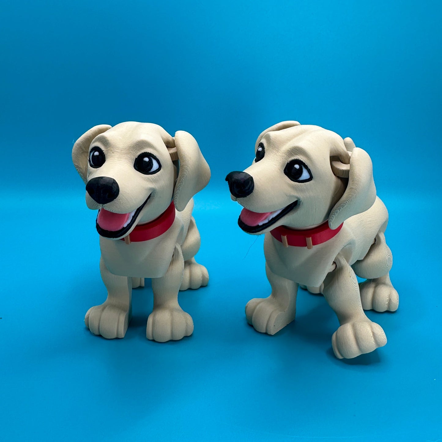 Cute Labrador Retriever Puppy 3D Printed Toy